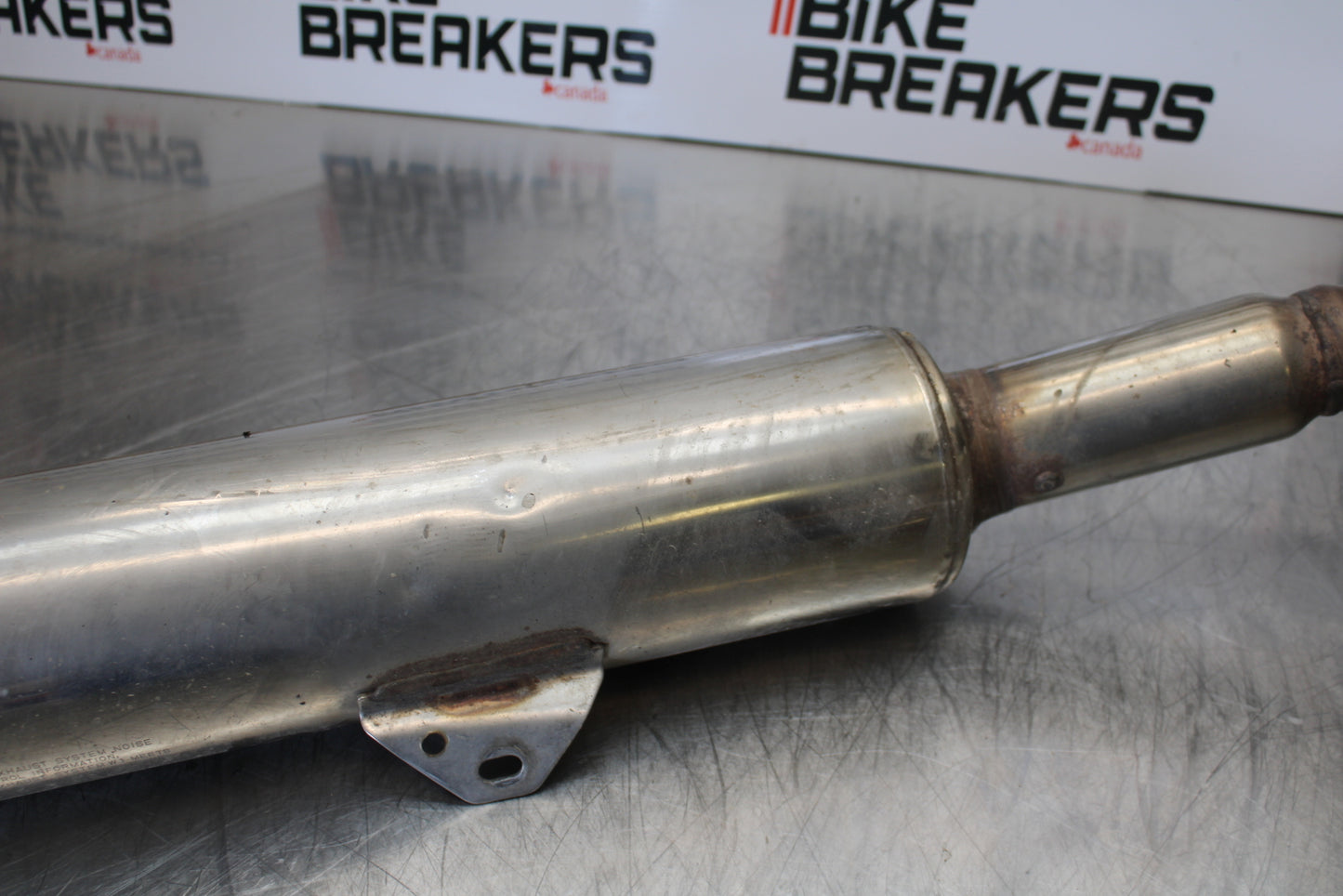 98-05 HONDA SUPER HAWK 1000 VTR1000F RIGHT EXHAUST MUFFLER SLIP ON CAN  BB152
