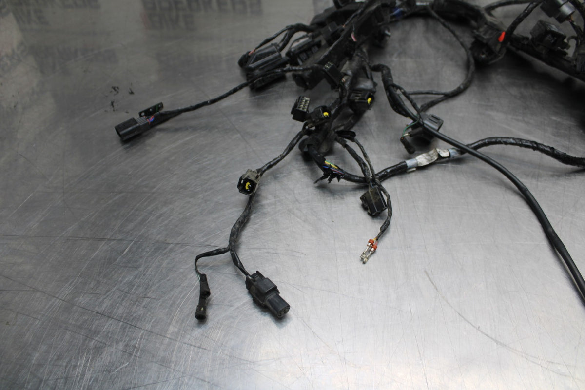 14 TRIUMPH STREET TRIPLE ABS MAIN ENGINE WIRING HARNESS MOTOR WIRE LOOM BB808