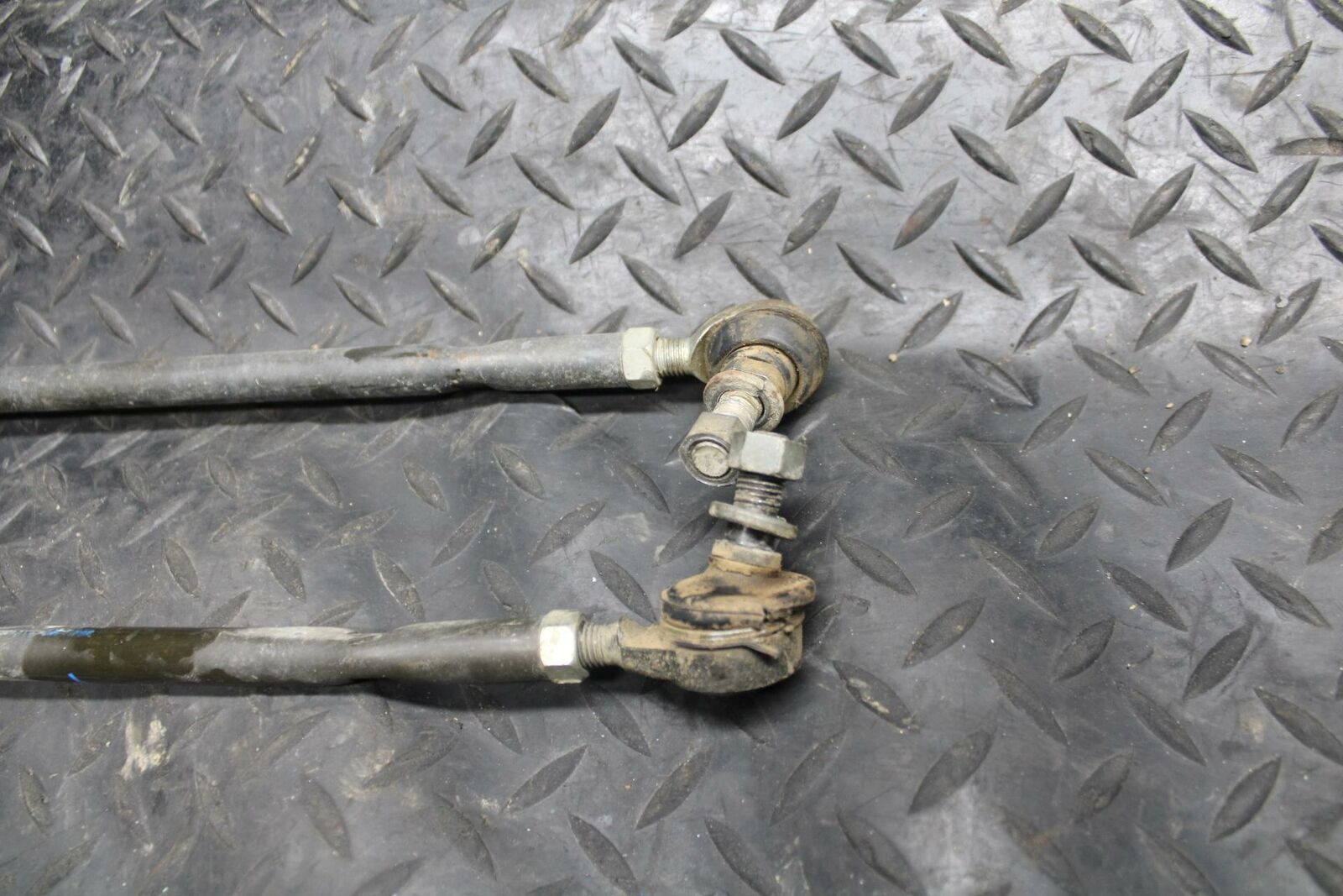 85-86 SUZUKI QUADRACER 250 STEERING TIE RODS ROD SET PAIR BB210