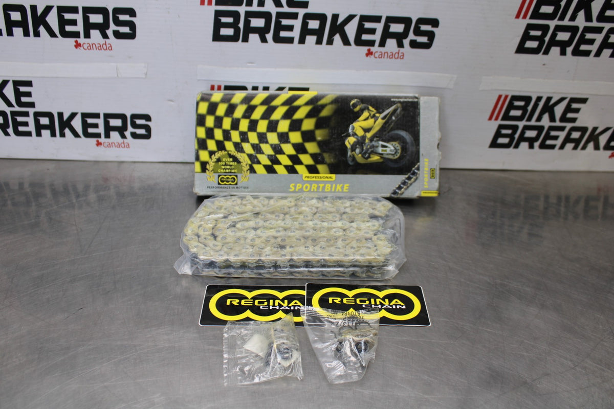 NEW!! REGINA GOLD 525 104 LINK MAIN DRIVE CHAIN BB876