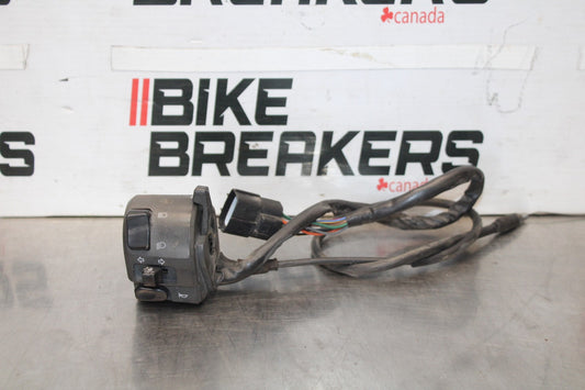 05 DUCATI SUPERSPORT 800 LEFT CLIP ON HORN SIGNALS SWITCHES/ CHOKE CABLE BB913