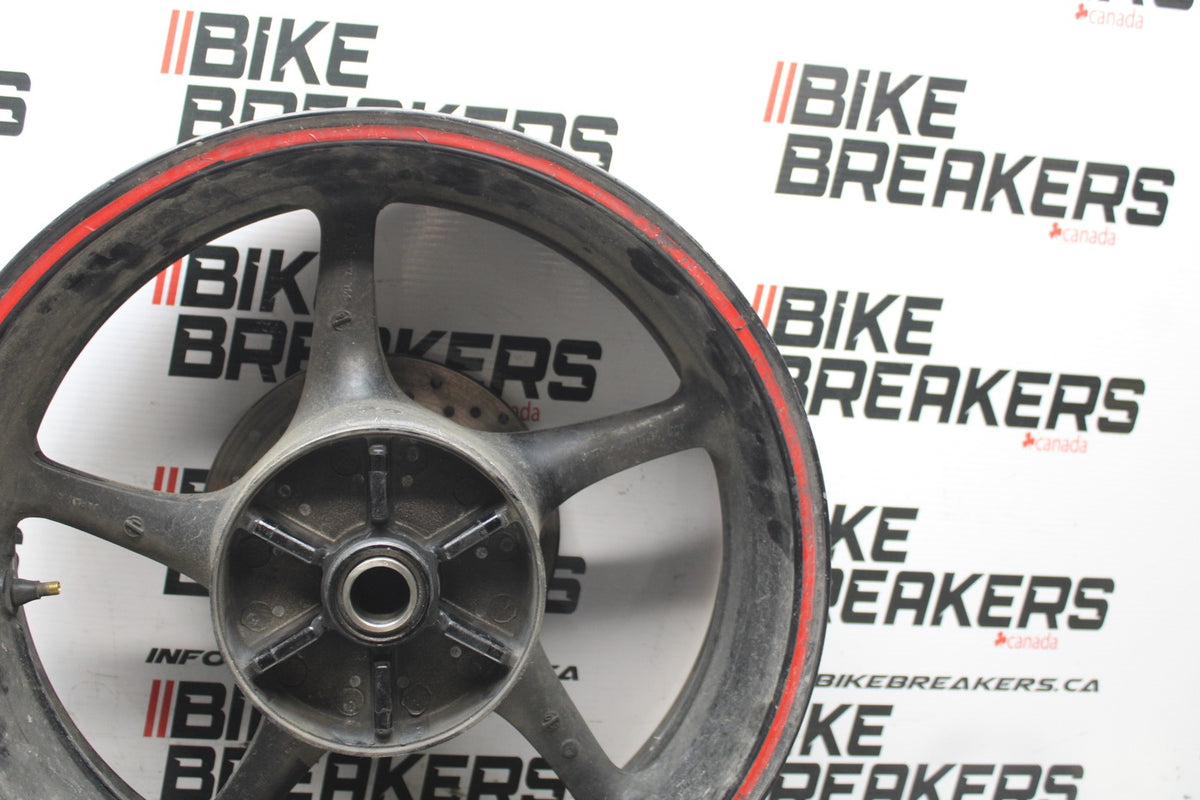 05 YAMAHA YZF R6 REAR WHEEL BACK RIM & ROTOR BB814