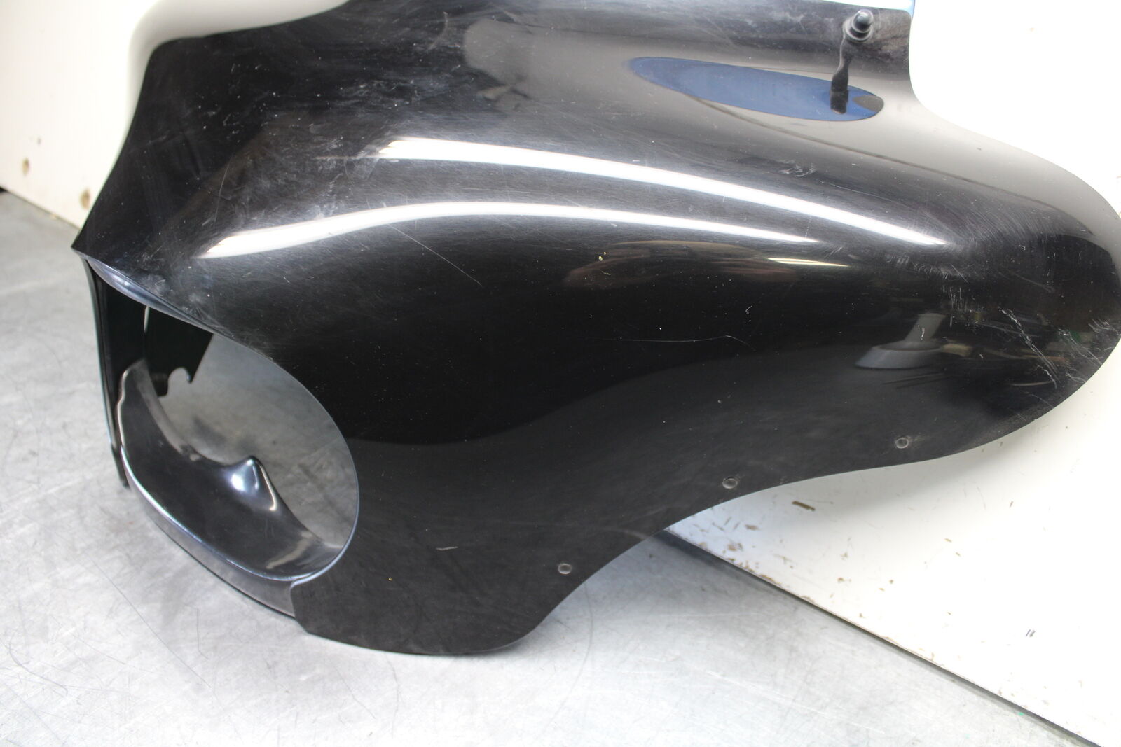 08-16 HARLEY-DAVIDSON FAT BOB FRONT UPPER FAIRING NOSE WINDSHIELD COWL BB00