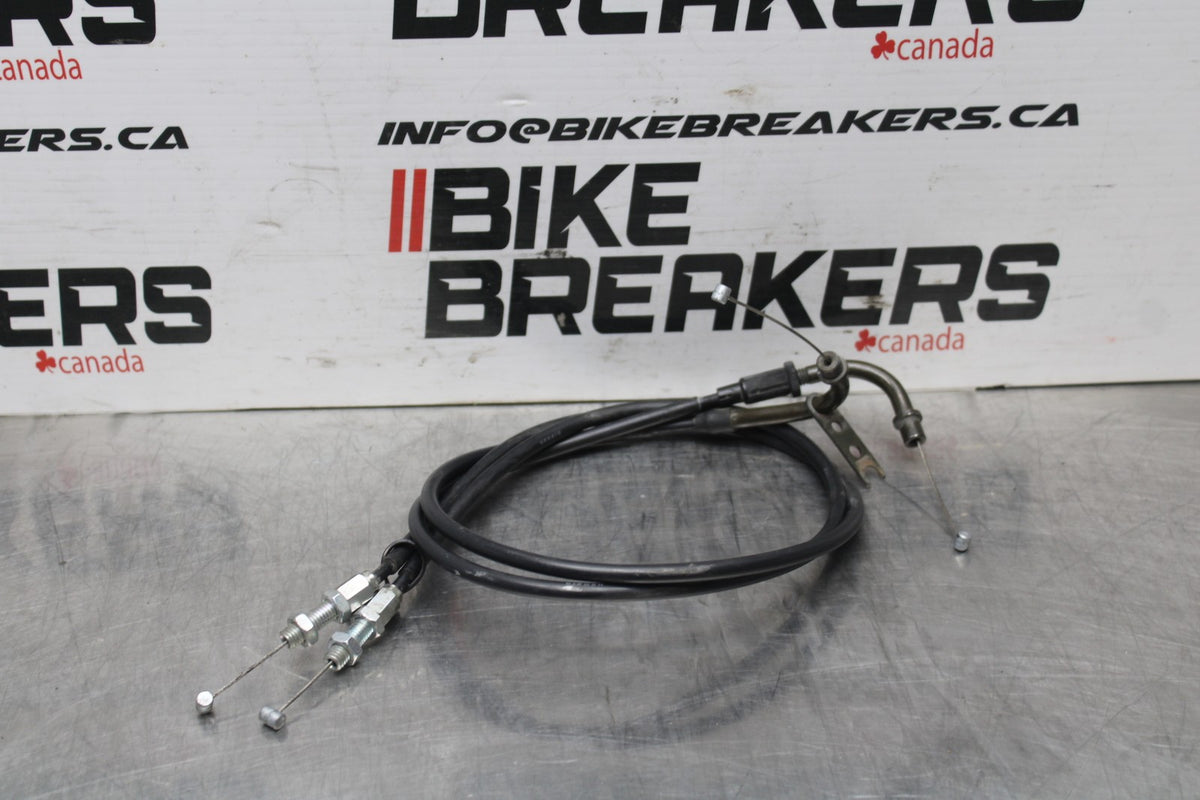 06-07 SUZUKI GSXR 600 THROTTLE CABLES LINES BB822