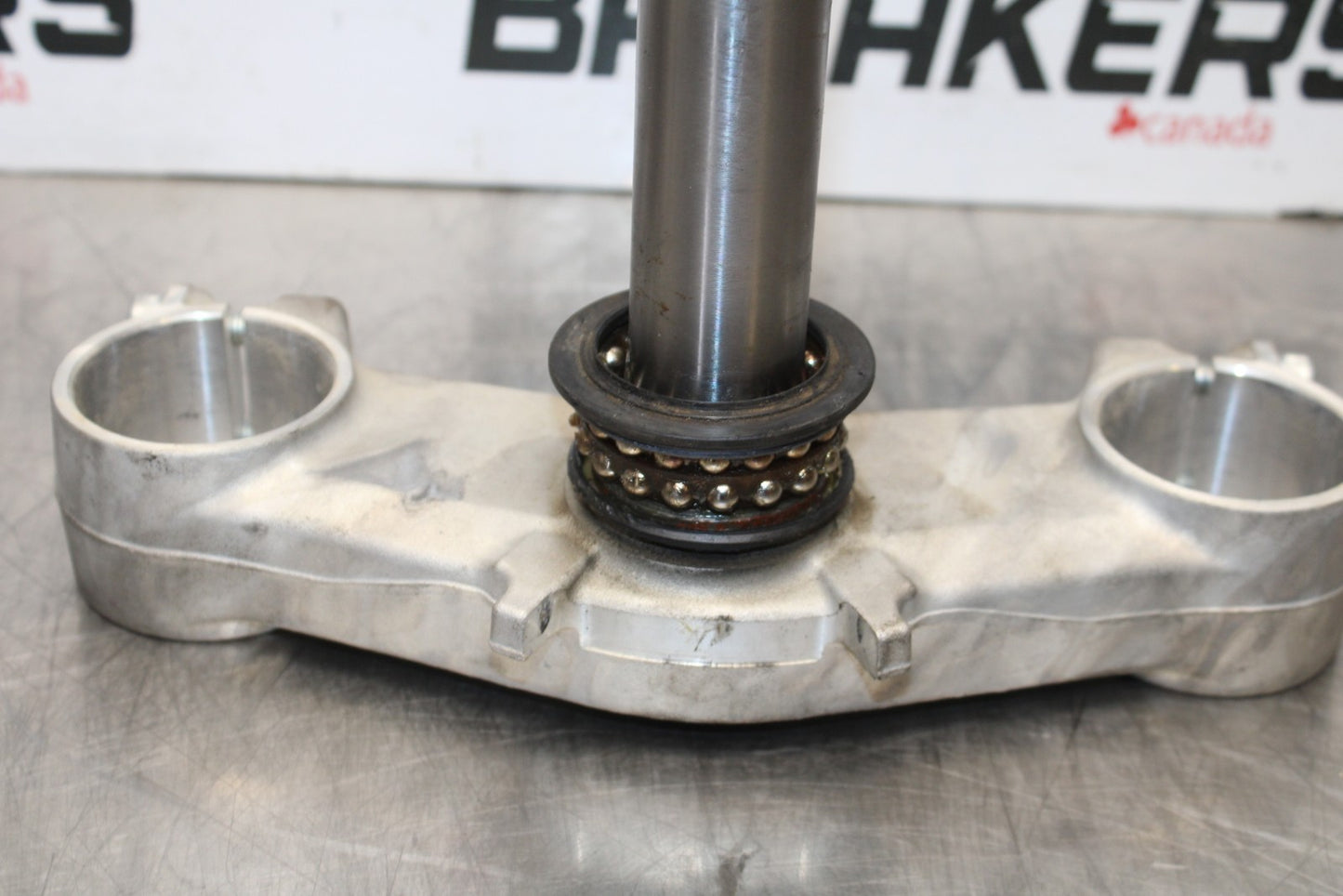 21-23 KAWASAKI NINJA ZX6R FRONT FORKS CLAMP LOWER TRIPLE TREE STEM BB179