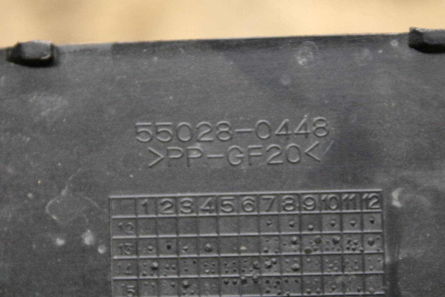 13-18 KAWASAKI NINJA ZX6R RIGHT LEFT INNER FAIRINGS COWLS PANELS TRIMS BB349