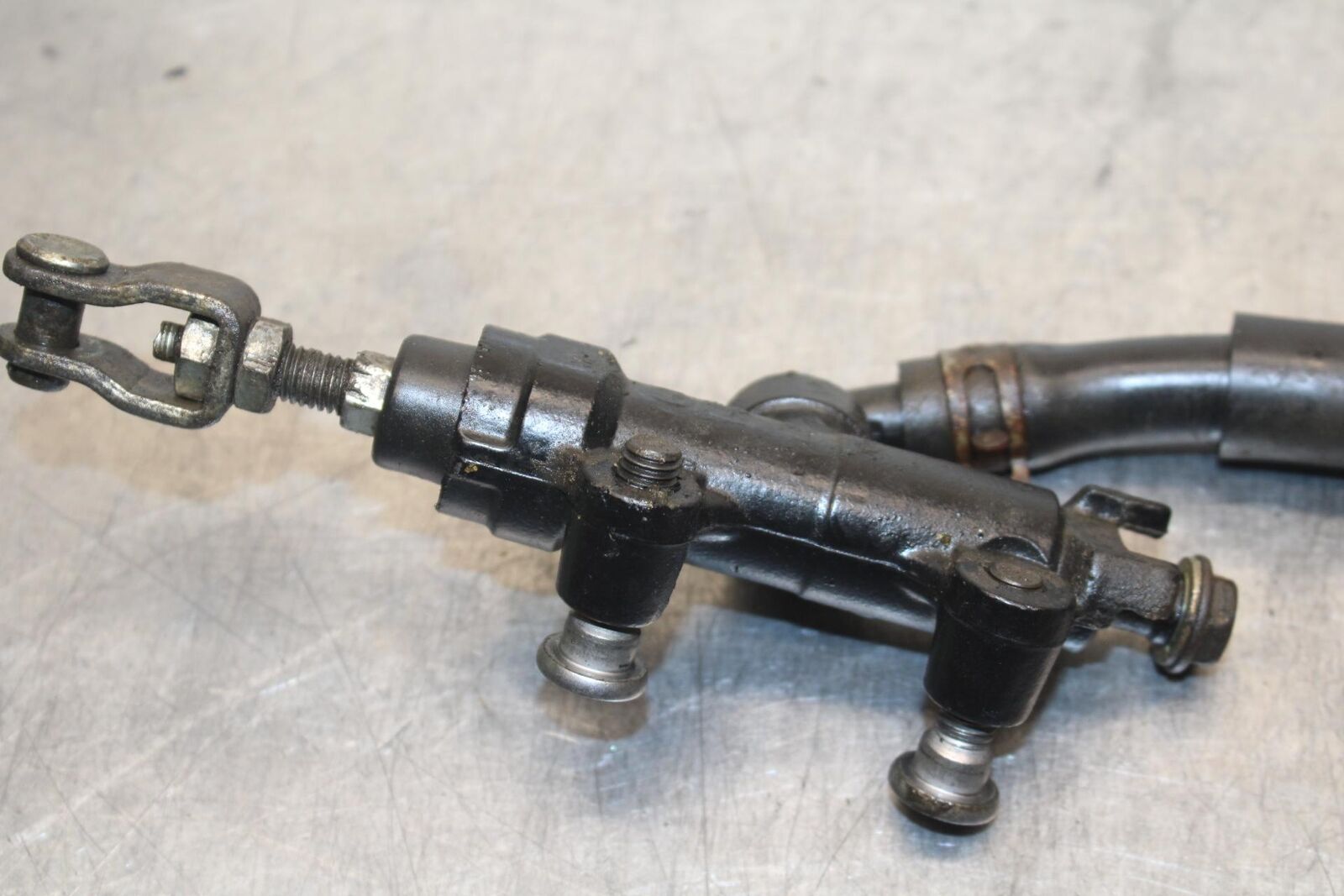 2009 Kawasaki Ninja EX250J REAR BACK BRAKE MASTER CYLINDER W RESERVOIR BB87