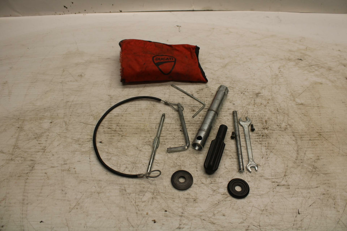 12 DUCATI MONSTER 796 STOCK TOOLS OEM TOOL BAG KIT SET BB276