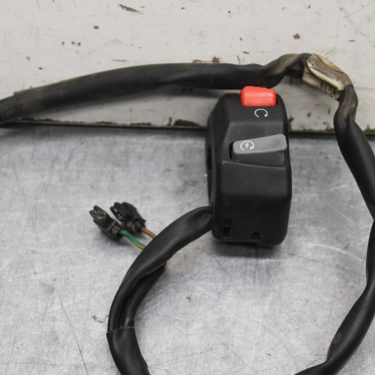 07-08 YAMAHA YZF R1 RIGHT CLIP ON HANDLE KILL OFF START SWITCH  BB575