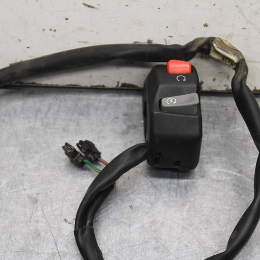 07-08 YAMAHA YZF R1 RIGHT CLIP ON HANDLE KILL OFF START SWITCH  BB575