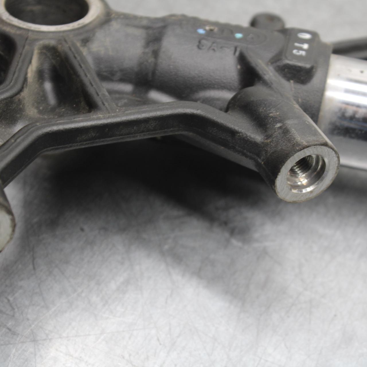 21 KAWASAKI NINJA ZX6R FRONT FORKS SHOCK SUSPENSION PAIR 44071-1343-48M BB647