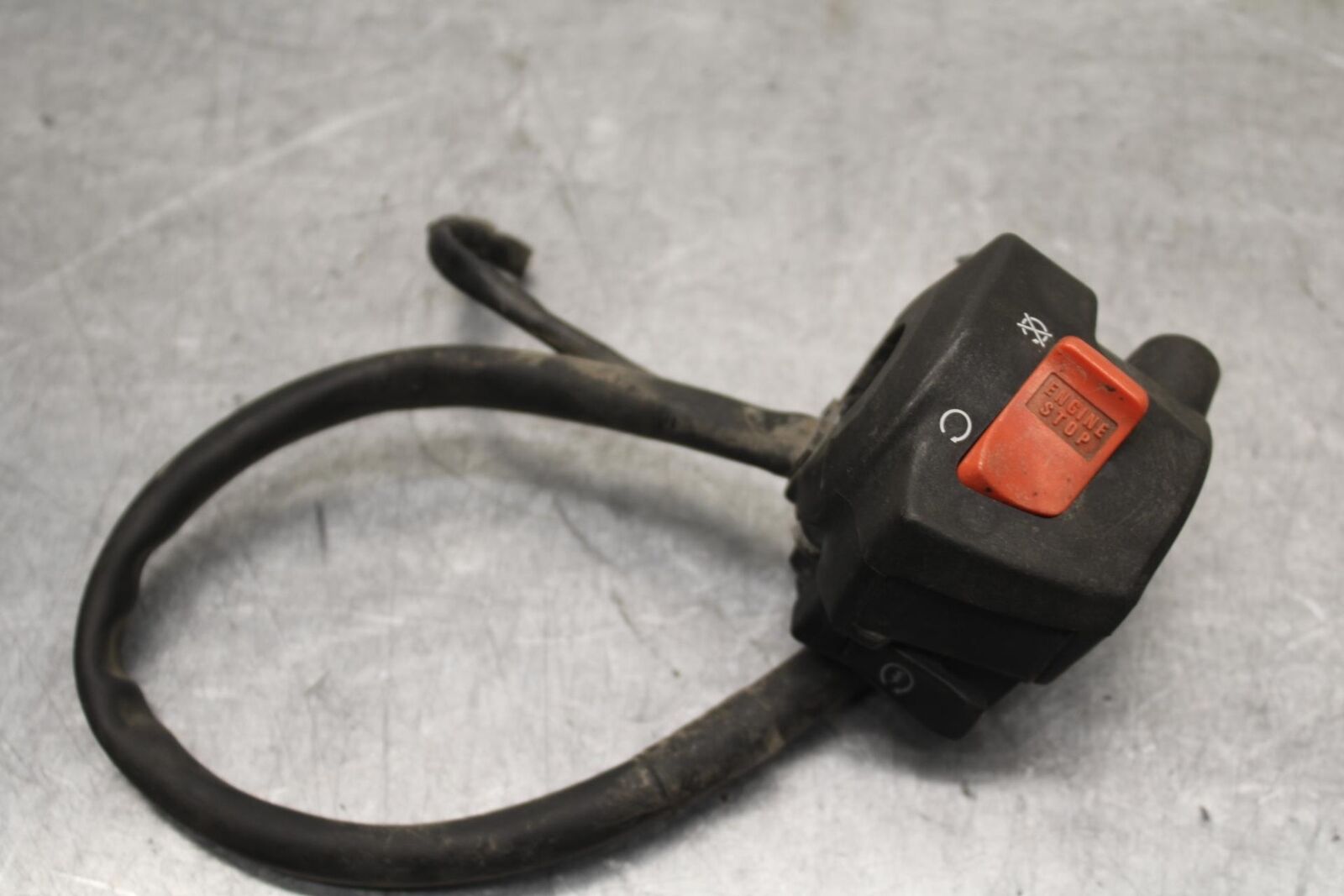 03-04 HONDA CBR600RR RIGHT CLIP ON HANDLE KILL OFF START SWITCH SWITCHES BB637