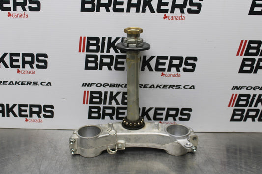 11-22 SUZUKI GSXR 600  FRONT FORKS CLAMP LOWER TRIPLE TREE STEM BB193