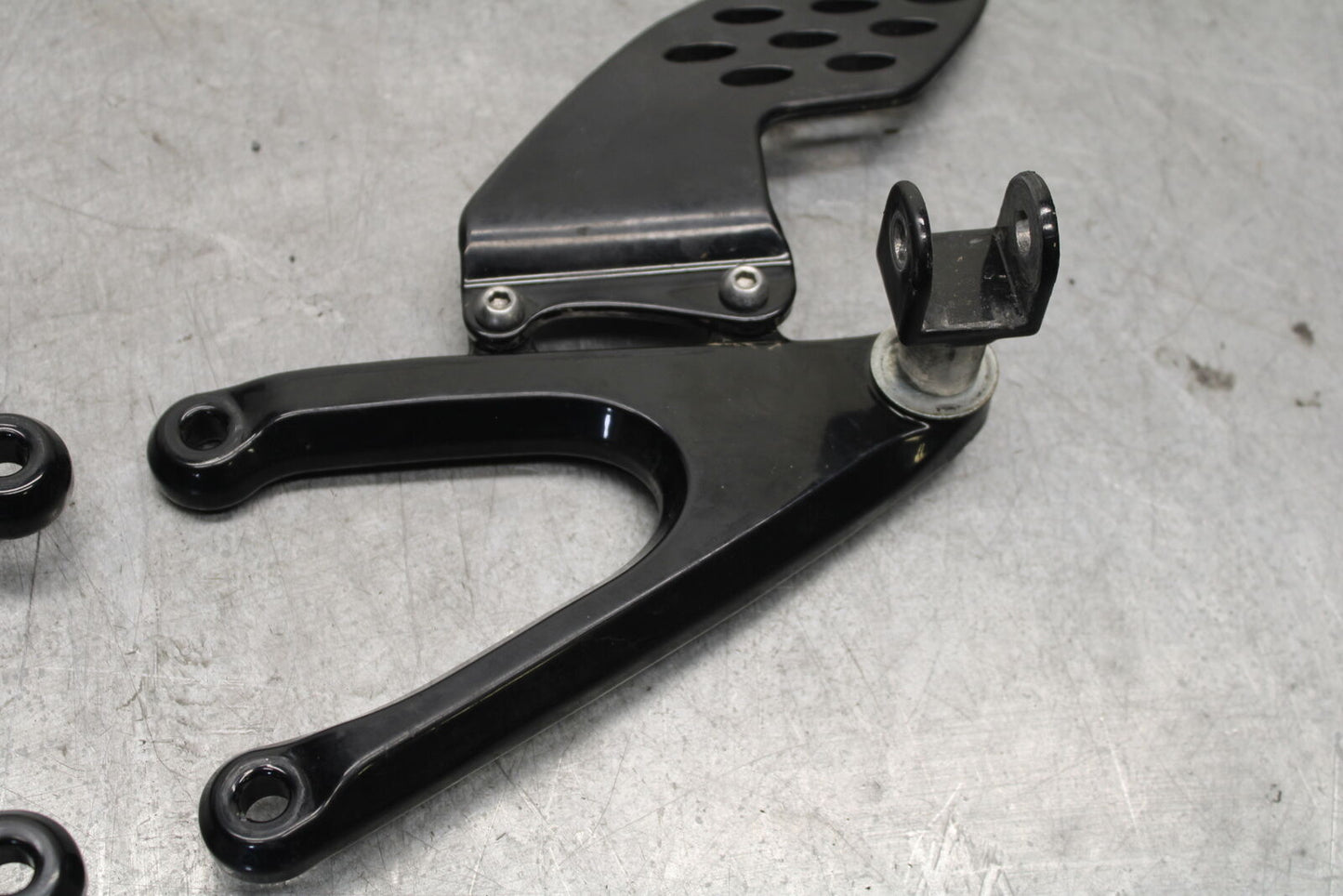 04-06 YAMAHA YZF R1 BLACK POWDER COATED LEFT RIGHT REARSET REAR SET BB659 