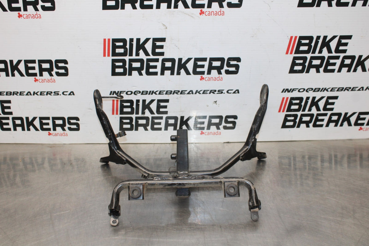 08 HONDA CBR125R UPPER FAIRING MIRROR GAUGES STAY BRACKET BB839