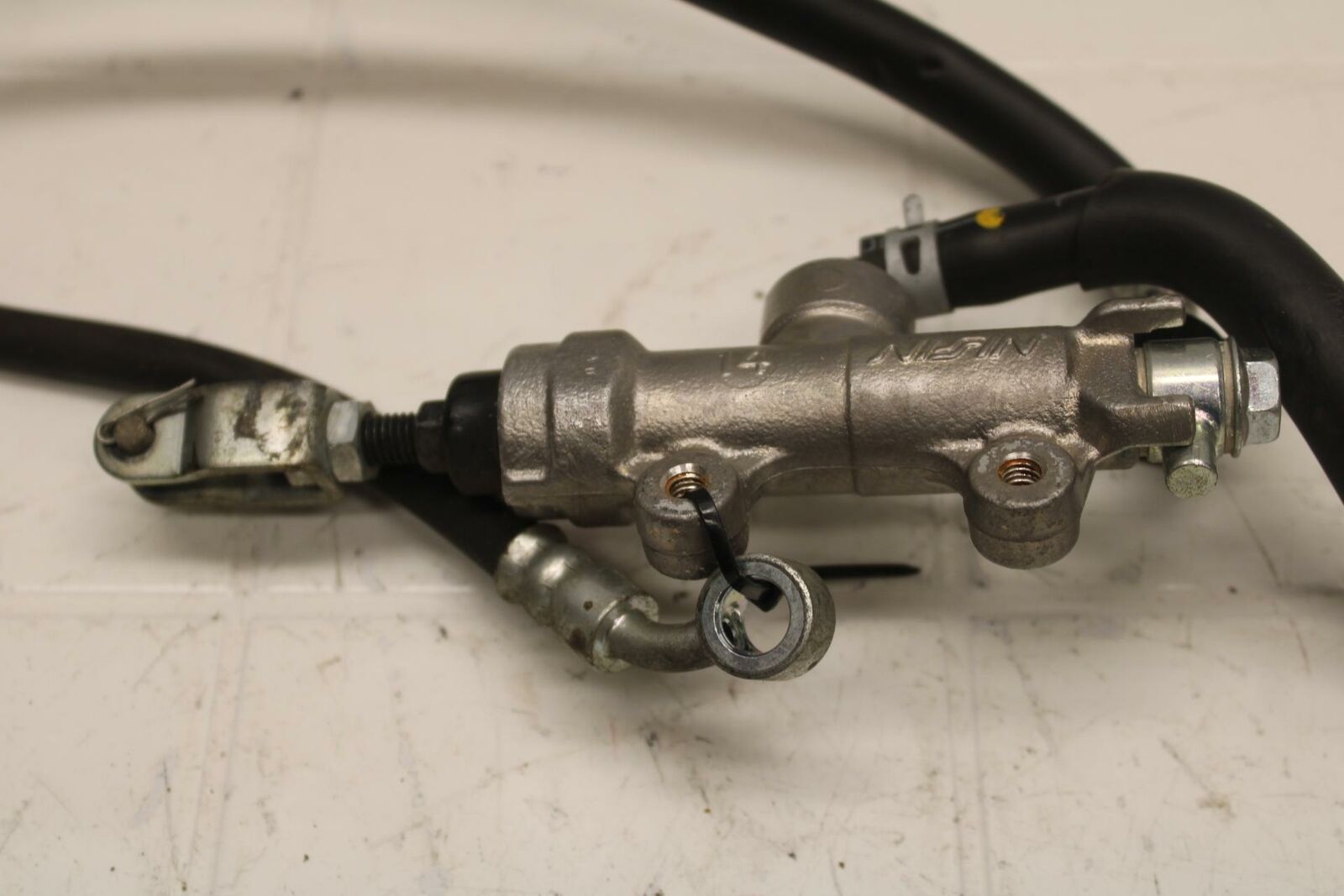 13 SUZUKI GSXR750 REAR BACK BRAKE MASTER CYLINDER W RESERVOIR BB17