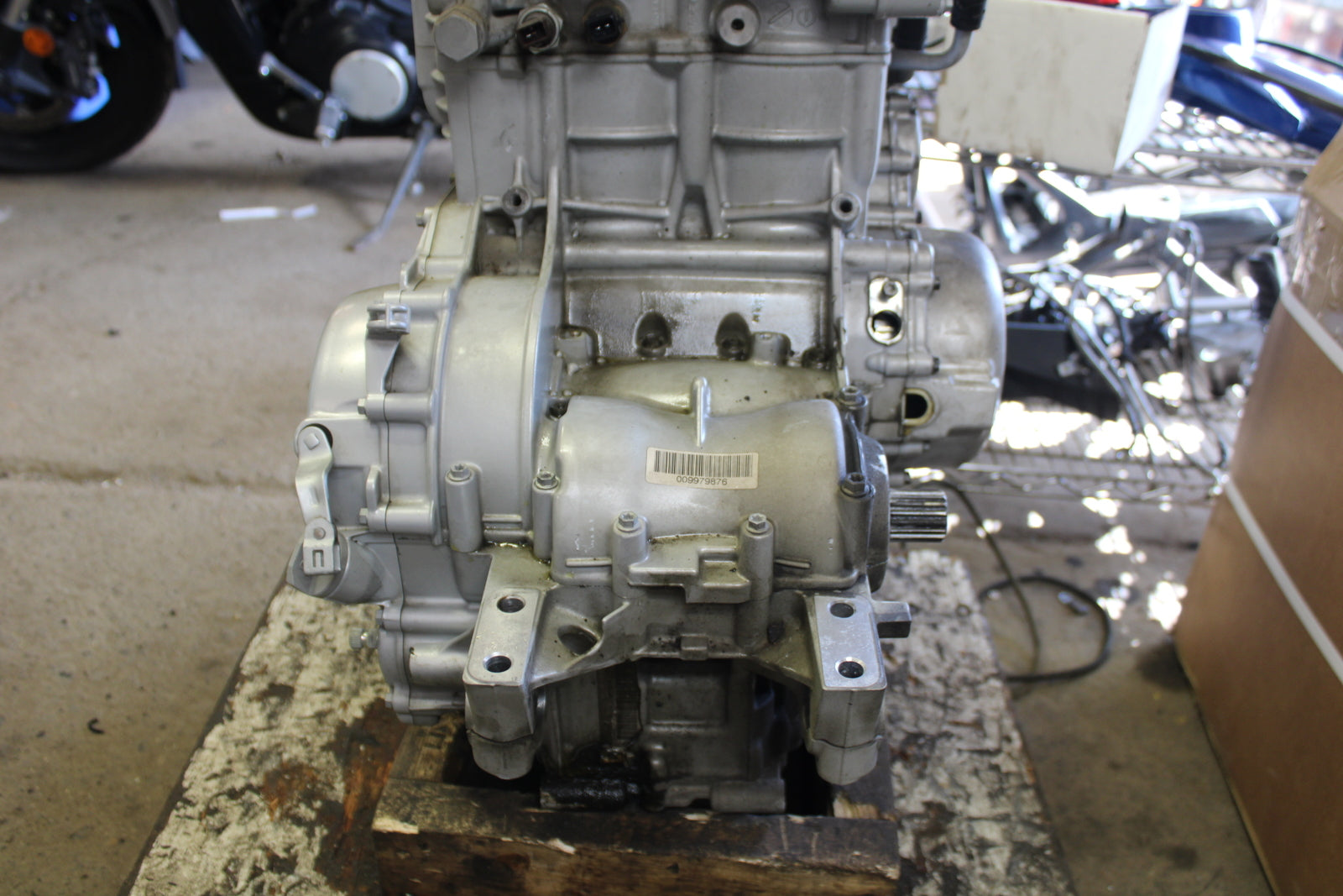 06-12 BMW F800ST ENGINE MOTOR BB144