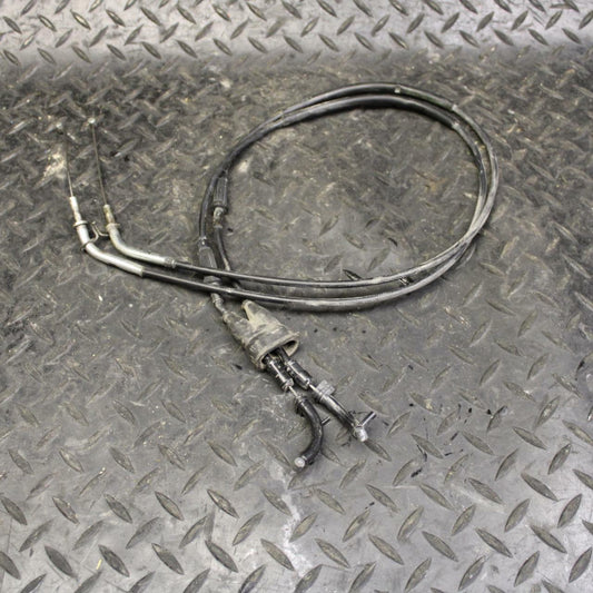 06-07 KAWASAKI NINJA ZX10R THROTTLE CABLES LINES BB186