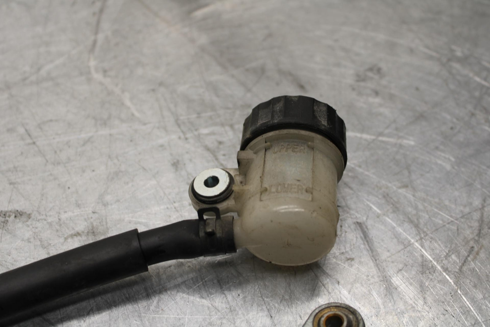 09-14 YAMAHA YZF R1 REAR BACK BRAKE MASTER CYLINDER W RESERVOIR BB448
