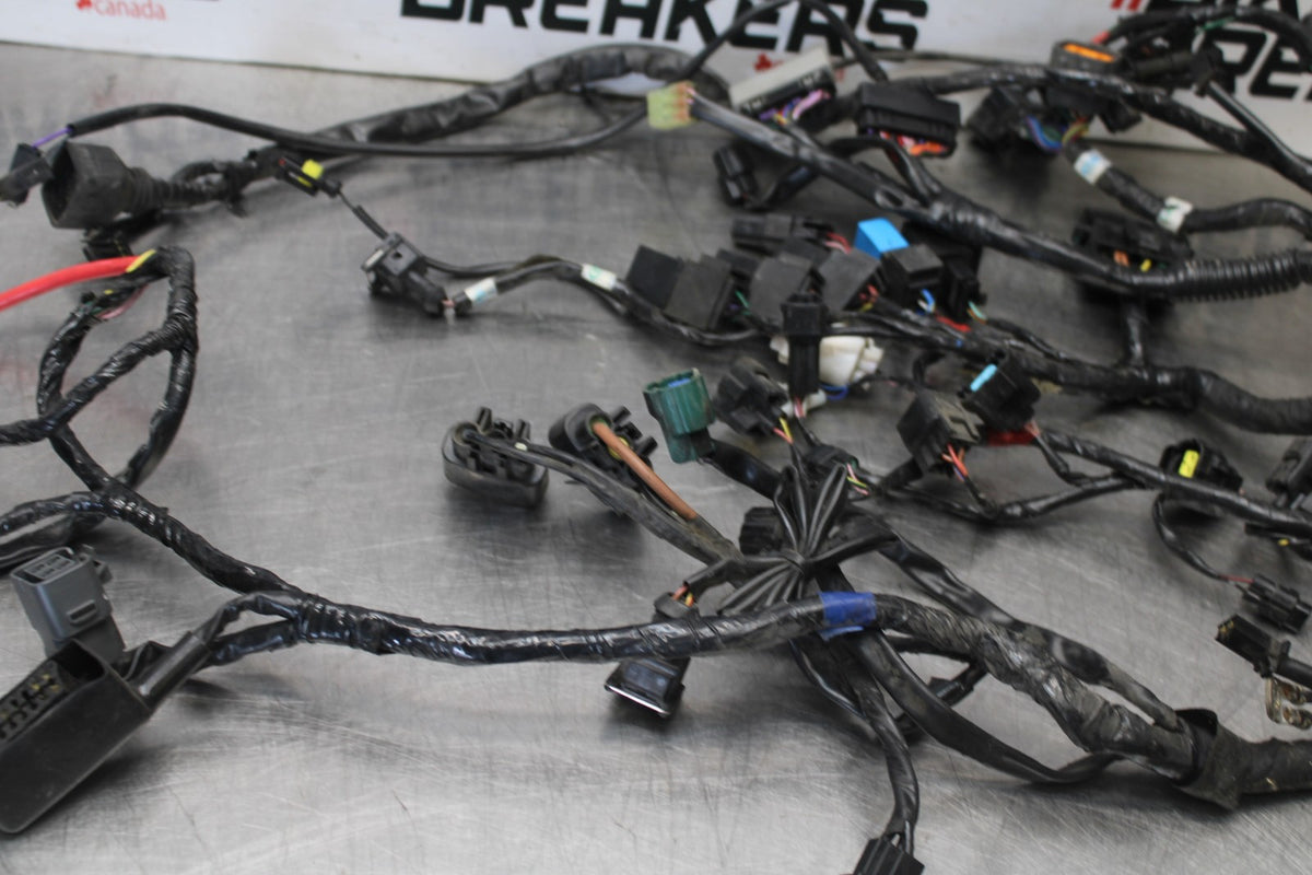 12 TRIUMPH STREET TRIPLE R MAIN ENGINE WIRING HARNESS MOTOR WIRE LOOM BB914