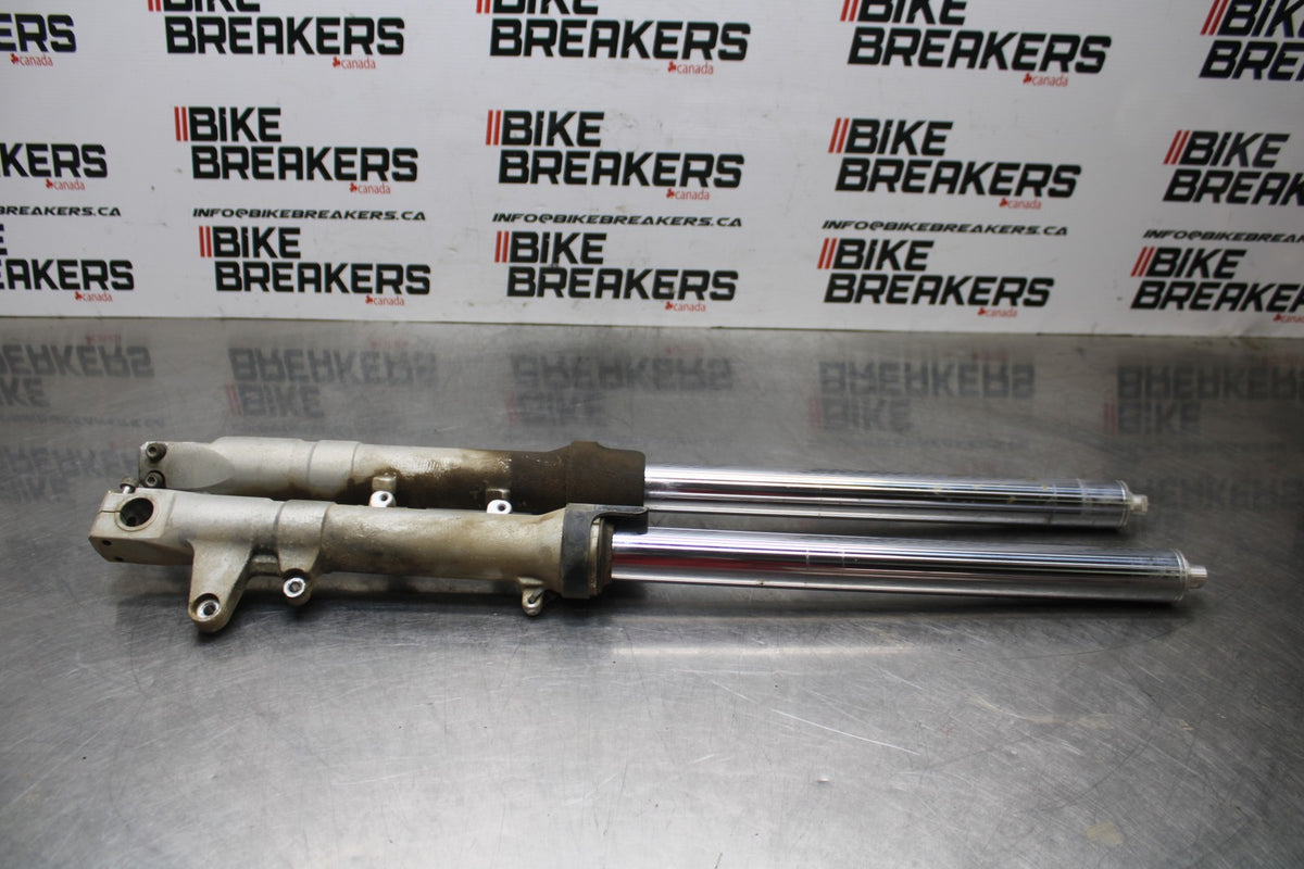 98-05 HONDA SUPER HAWK 1000 VTR1000F FRONT FORKS SHOCK SUSPENSION SET PAIR BB821