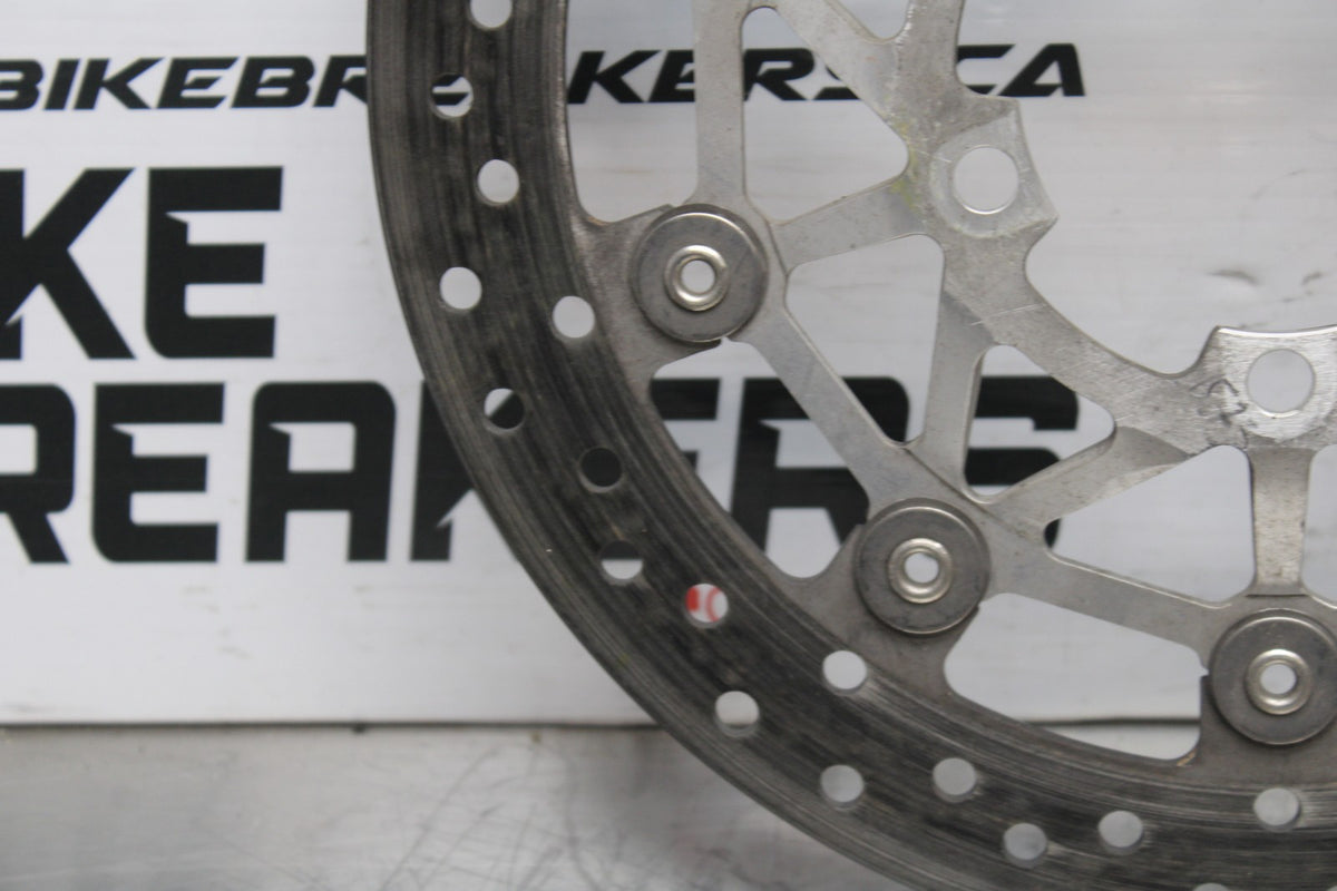 09-11 TRIUMPH DAYTONA 675 FRONT LEFT RIGHT BRAKE ROTORS DISCS BB854