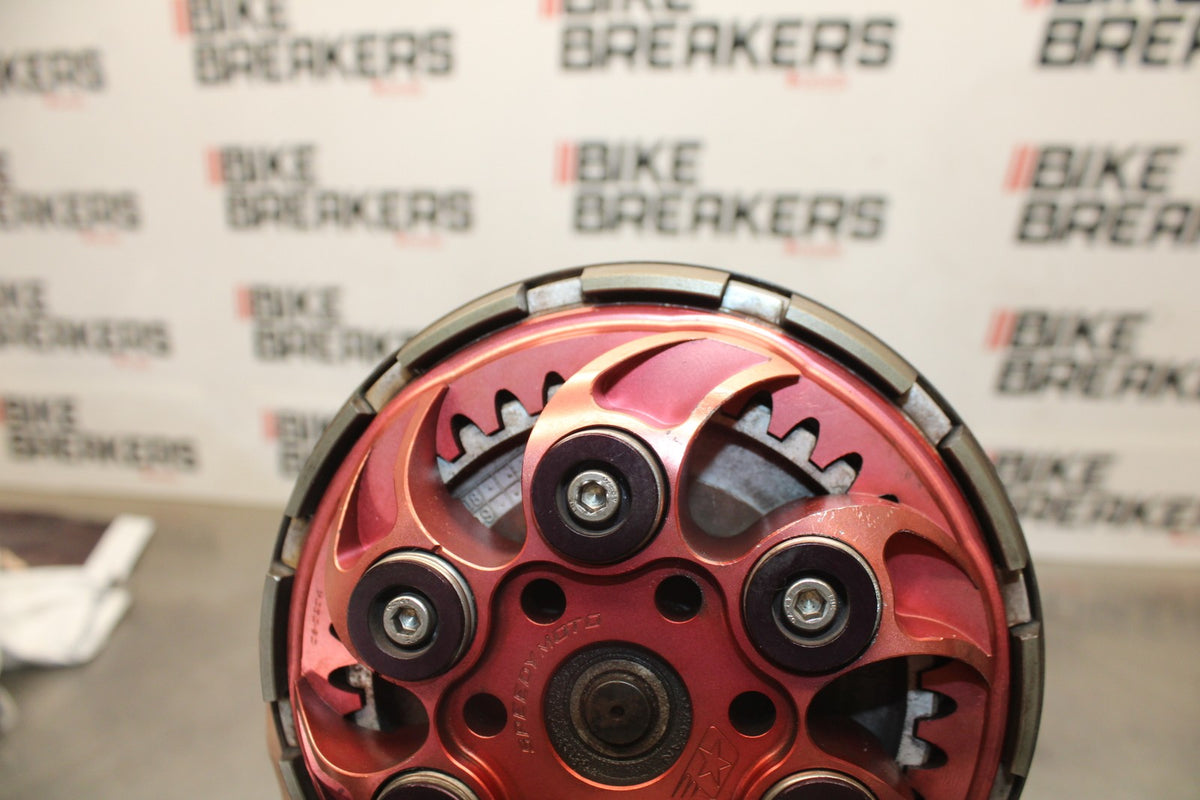 08 DUCATI 1199 PANIGALE COMPLETE DRY CLUTCH W PLATES BASKET HUB BB943