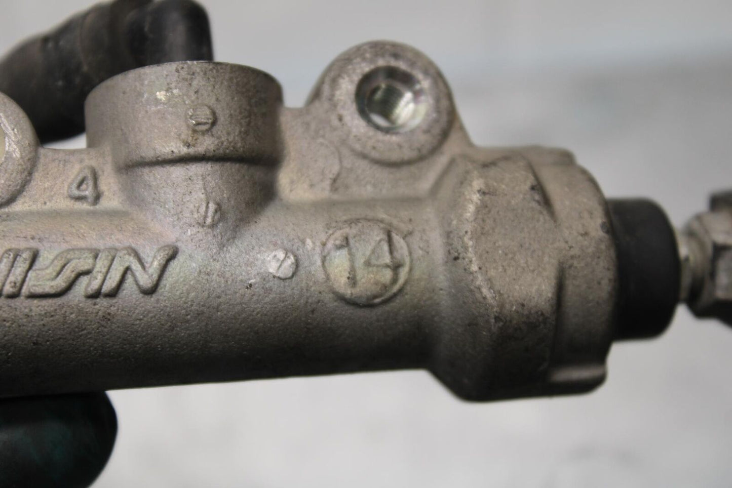 2000 Honda Super Hawk VTR1000F REAR BRAKE MASTER CYLINDER W RESERVOIR BB577