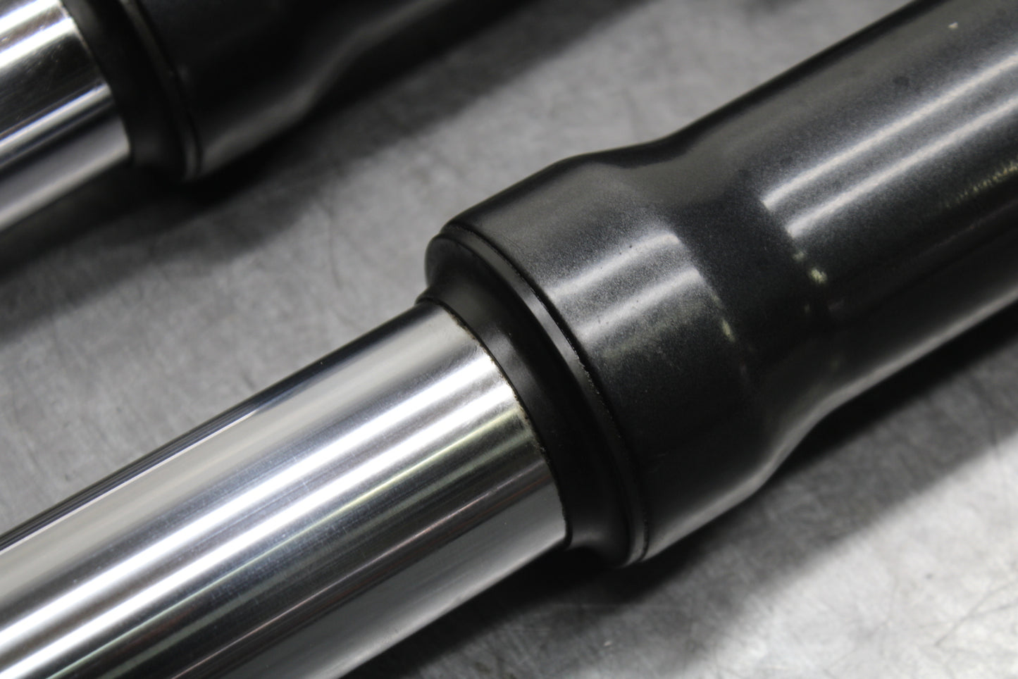 00-02 KAWASAKI NINJA ZX6R FRONT FORKS SHOCK SUSPENSION SET PAIR BB750