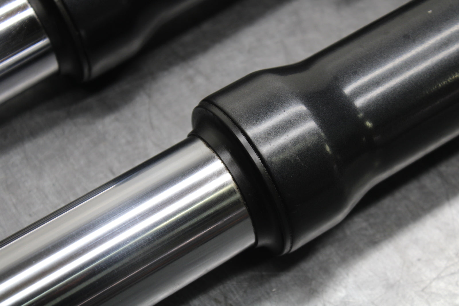 00-02 KAWASAKI NINJA ZX6R FRONT FORKS SHOCK SUSPENSION SET PAIR BB750