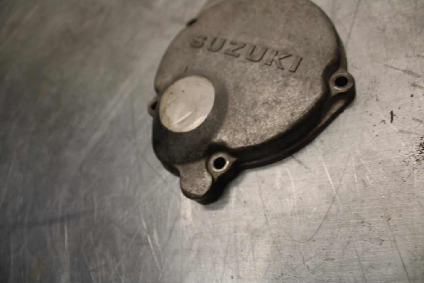 91-92 SUZUKI GSXR750 M  ENGINE MOTOR CRANK SHAFT CRANKSHAFT COVER BB493