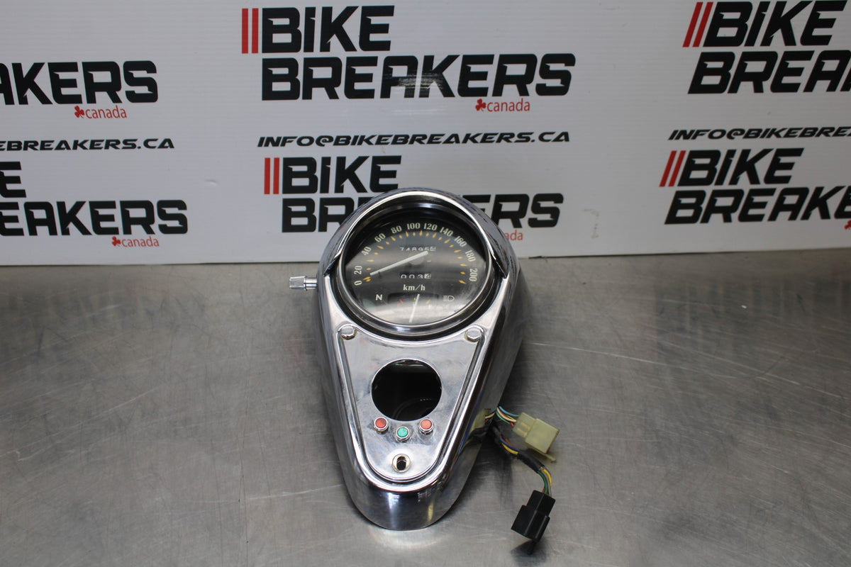 03-08 KAWASAKI VULCAN 1600 GAUGES METER SPEEDO TACH BB196