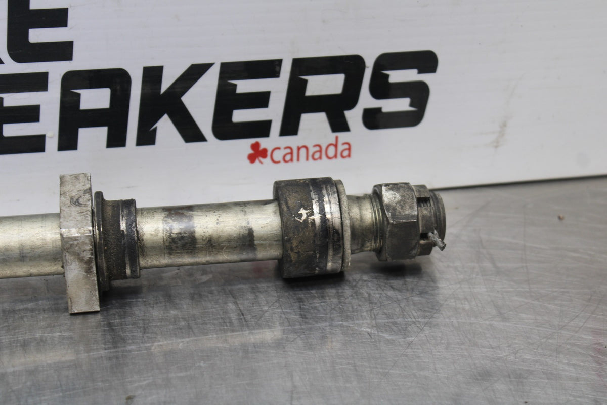 07-08 KAWASAKI NINJA ZX6R REAR AXLE BACK WHEEL RIM PIVOT BOLT AXEL  BB203