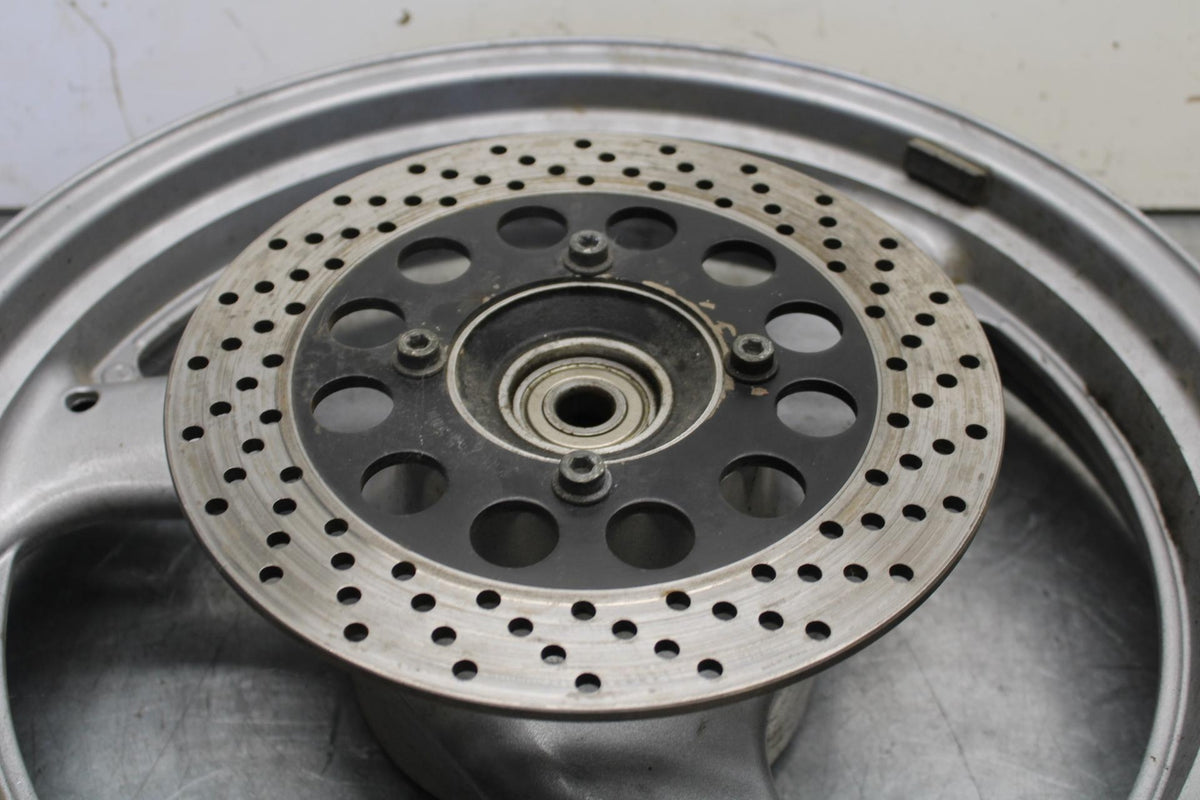 04-09 SUZUKI GS500F REAR WHEEL AND ROTOR BACK BRAKE DISC 69211-01DA0 BB97