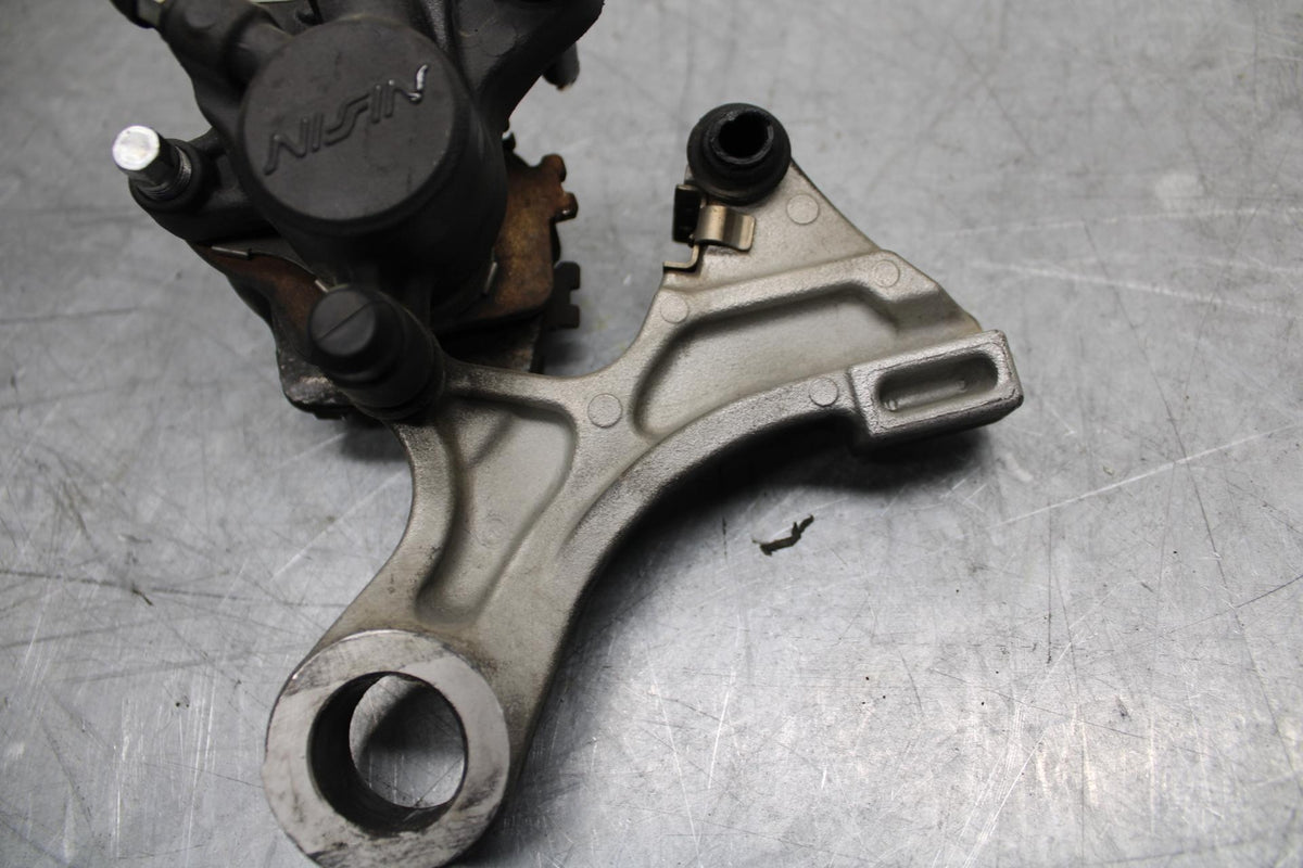 09-12 HONDA CBR600RR REAR  BRAKE CALIPER W MOUNT BRACKET 43150-MFJ-A51 BB450