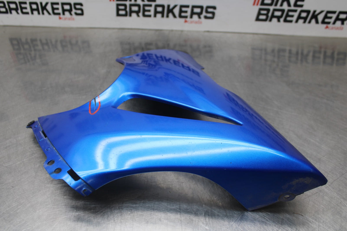 06 KAWASAKI NINJA 650 EX650 LEFT LOWER BOTTOM BELLY SIDE FAIRING COWL BB823