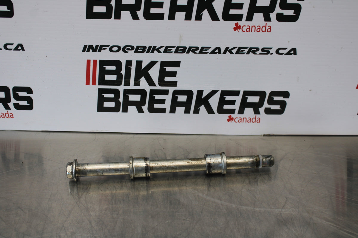 09-15 YAMAHA FZ6R FRONT WHEEL RIM AXLE PIVOT BOLT BB161