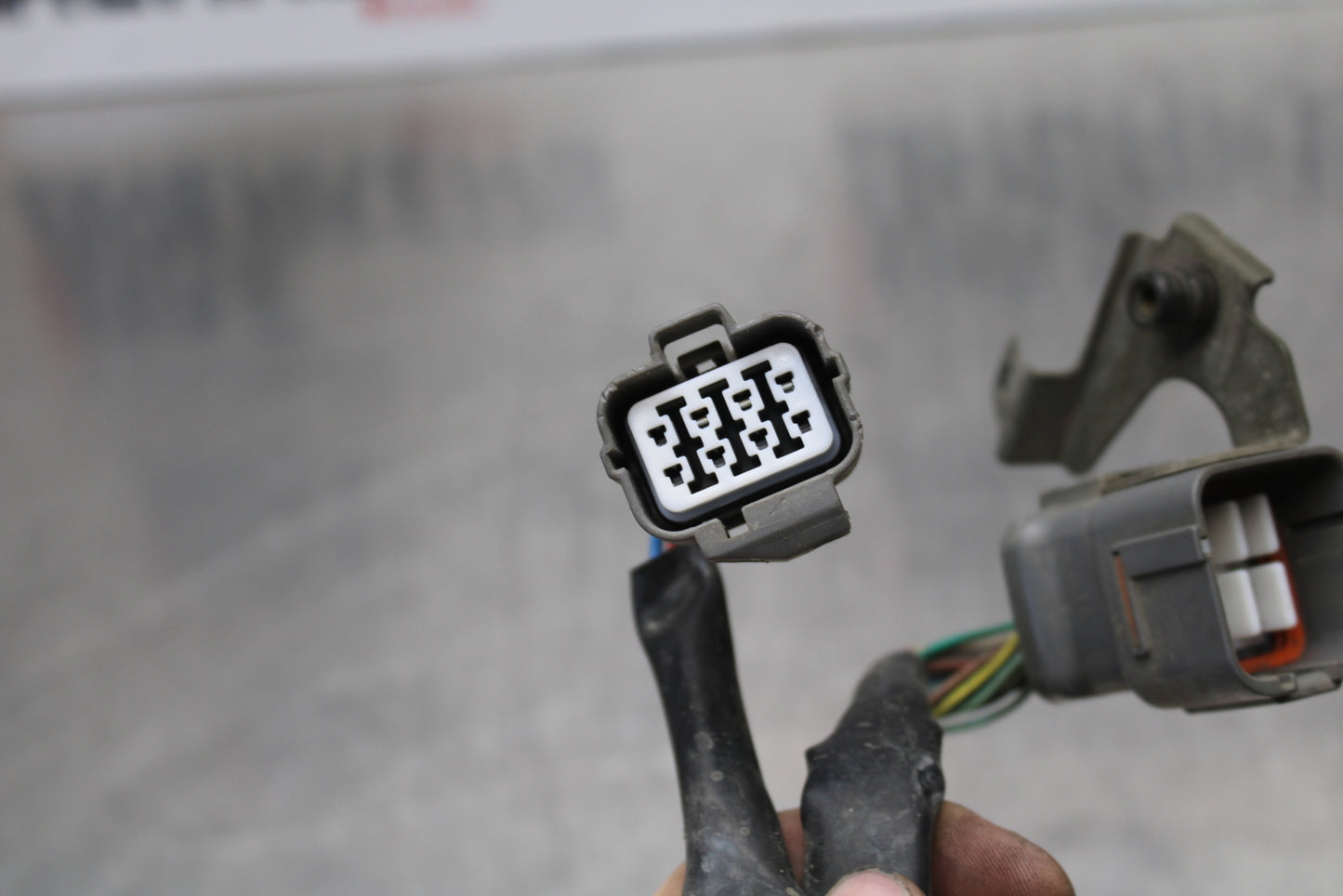 04-05 KAWASAKI NINJA ZX10R HEADLIGHT SPEEDO GAUGES WIRING HARNESS LOOM BB163