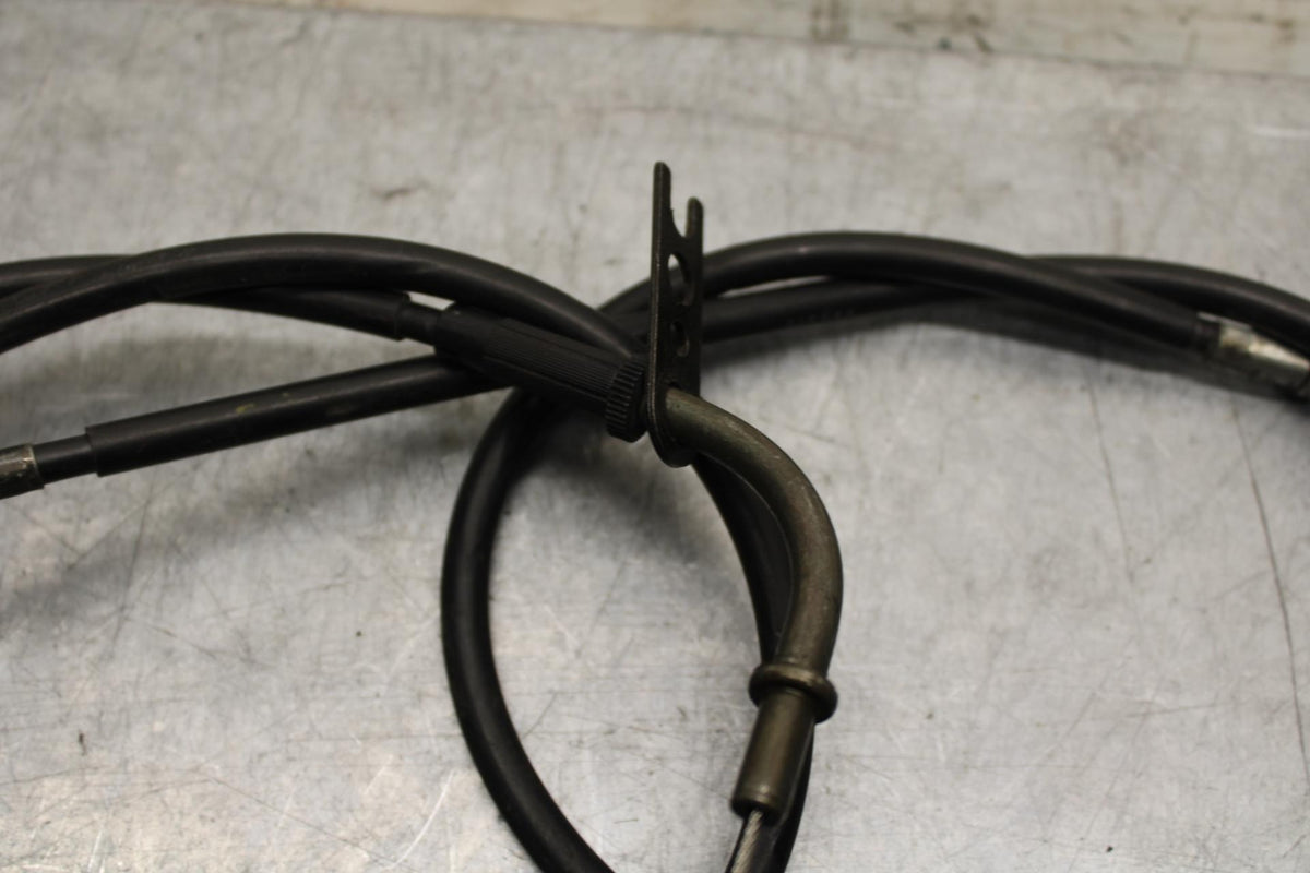 2005 Yamaha YZF R6 THROTTLE CABLES LINES 5SL-26311-00-00 5SL-26312-00-00 BB62