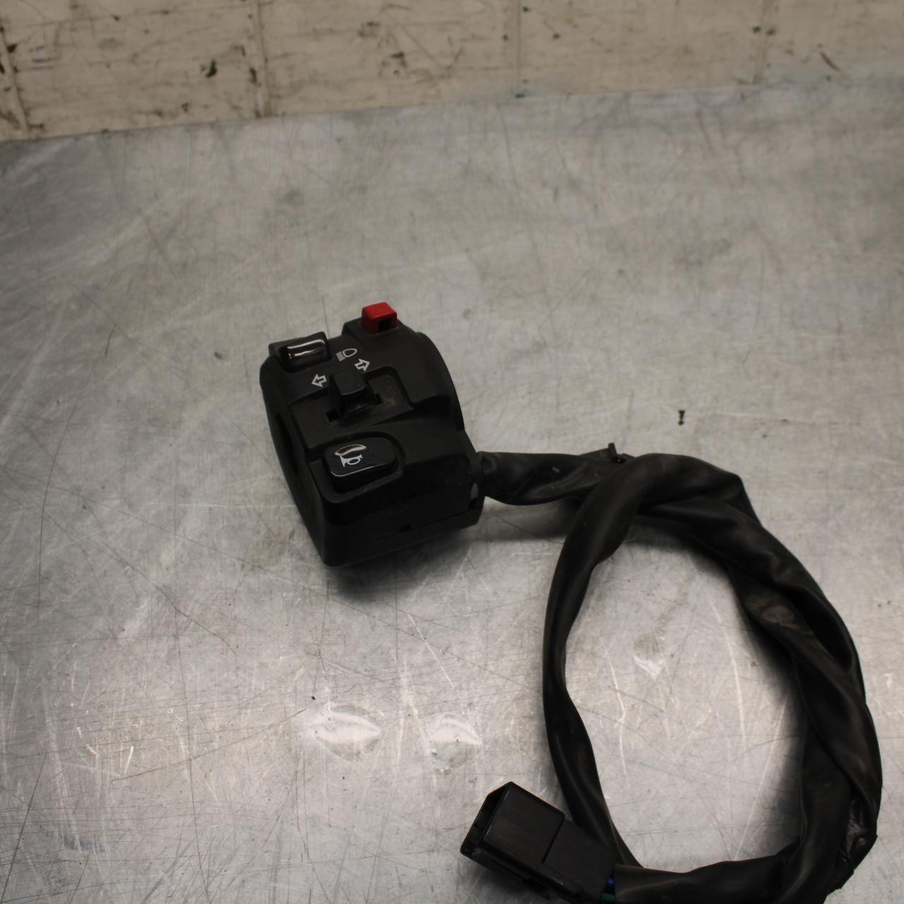 11-14 KAWASAKI VERSYS 650 LE 650C LEFT CLIP ON HANDLE HORN SIGNALS SWITCH BB498