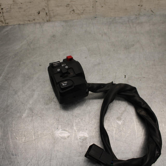 11-14 KAWASAKI VERSYS 650 LE 650C LEFT CLIP ON HANDLE HORN SIGNALS SWITCH BB498