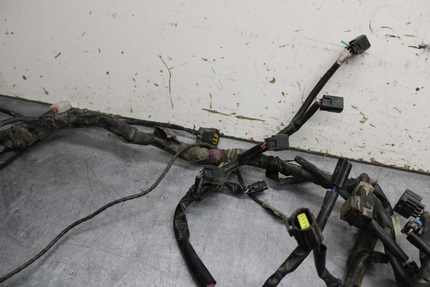 07-08 YAMAHA YZF R1 MAIN ENGINE WIRING HARNESS MOTOR WIRE LOOM BB724