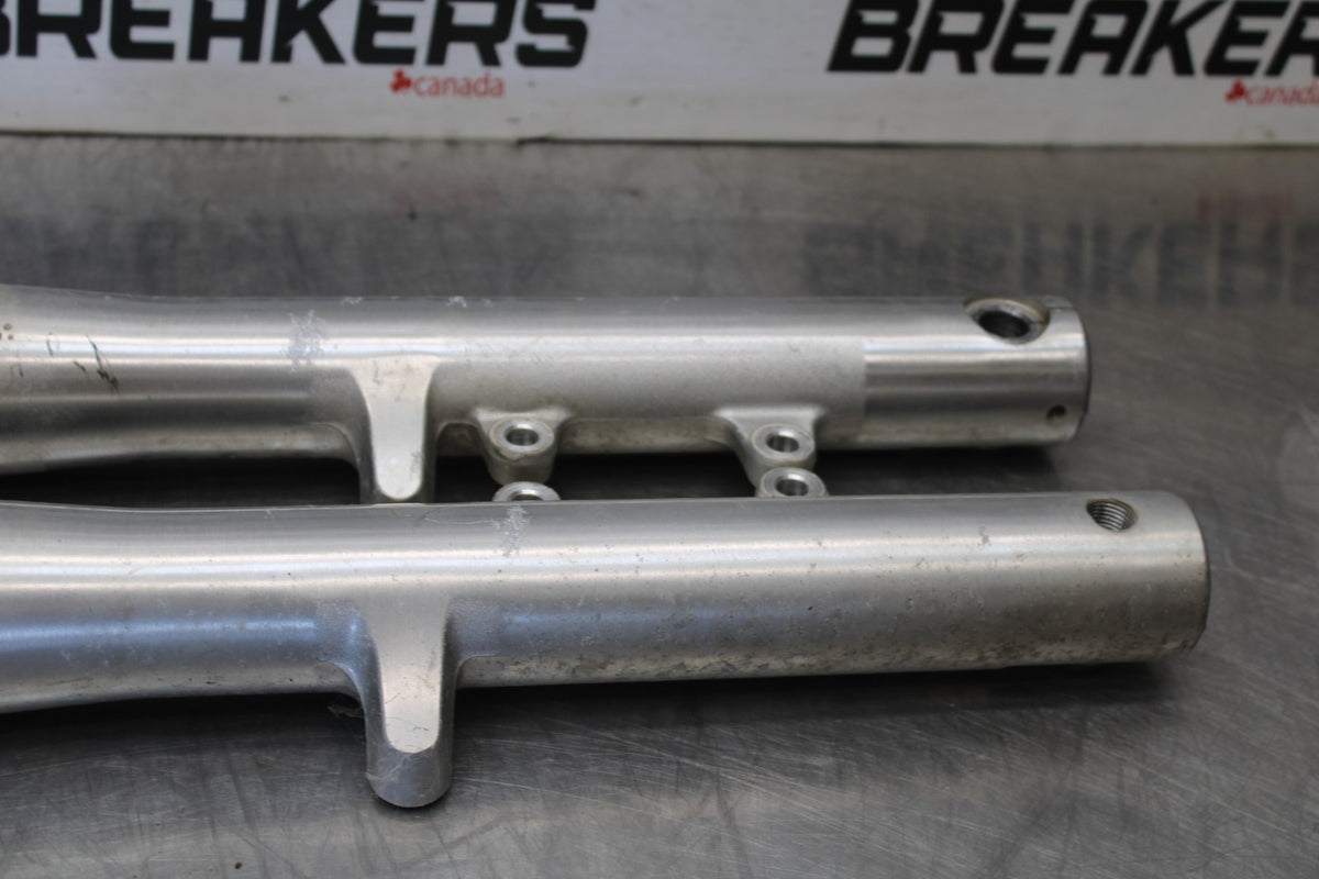 08 YAMAHA V STAR 1100 XVS1100AW CLASSIC FRONT FORKS SHOCK SUSPENSION SET BB916