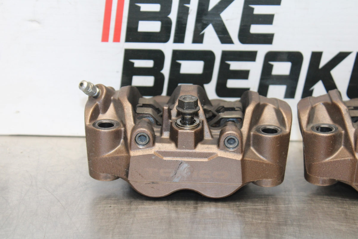 13-24 HONDA CBR600RR RIGHT LEFT FRONT BRAKE CALIPER SET PAIR CALIPERS BB772