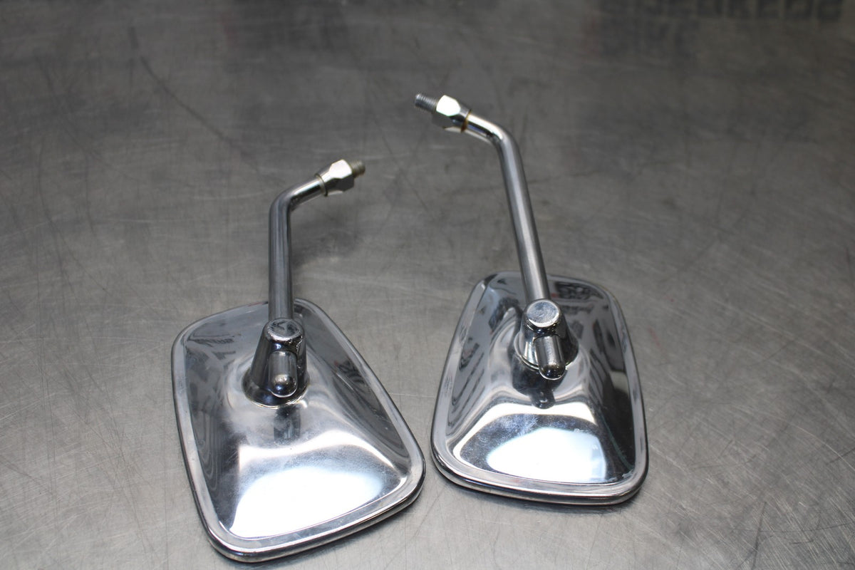 02 KAWASAKI VULCAN 800 VN800B CLASSIC REAR VIEW MIRROR SET PAIR MIRRORS BB862