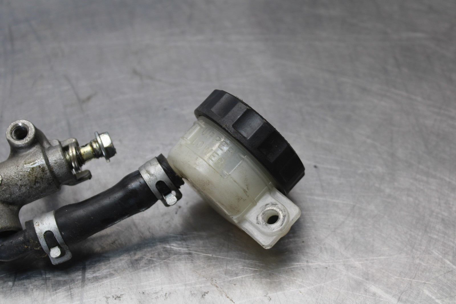 03-08 KAWASAKI VULCAN 1600 REAR BACK BRAKE MASTER CYLINDER W RESERVOIR BB196