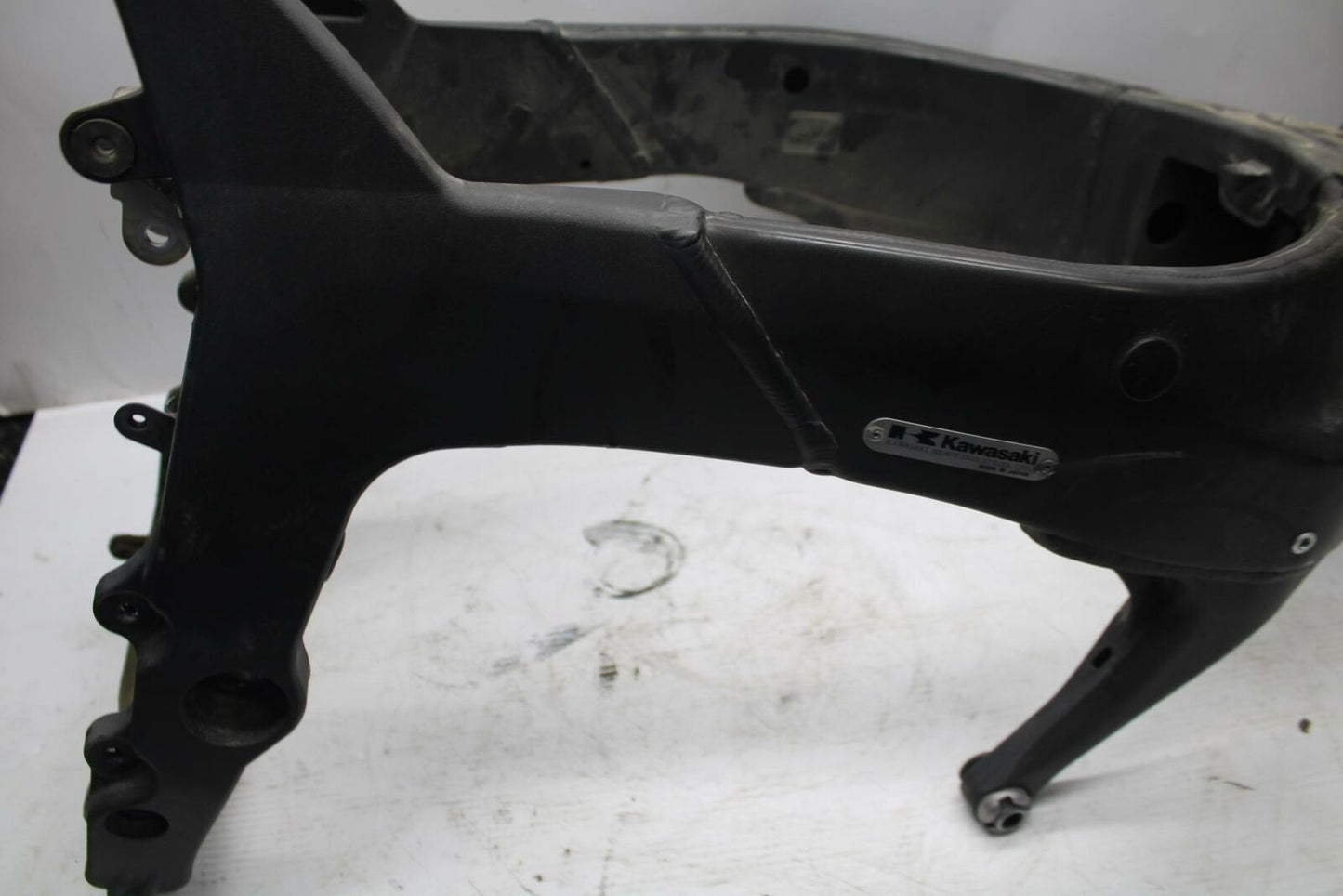 07-08 KAWASAKI NINJA ZX6R FRAME CHASSIS 32160-0250-18R BB274