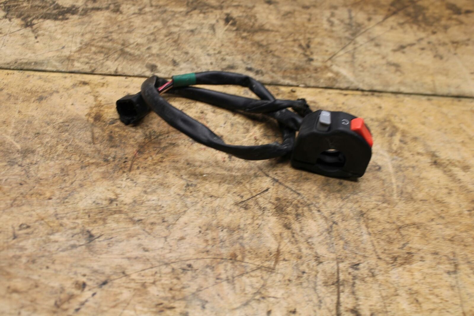 13-18 KAWASAKI NINJA ZX6R RIGHT CLIP ON HANDLE KILL OFF START SWITCH SWITCHES BB