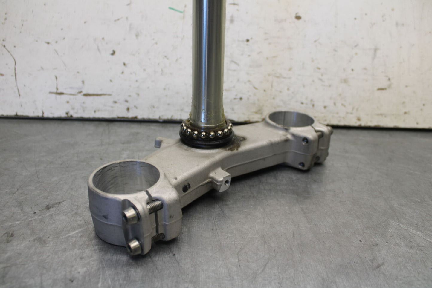 09-12 KAWASAKI NINJA ZX6R FRONT FORKS CLAMP LOWER TRIPLE TREE STEM BB698