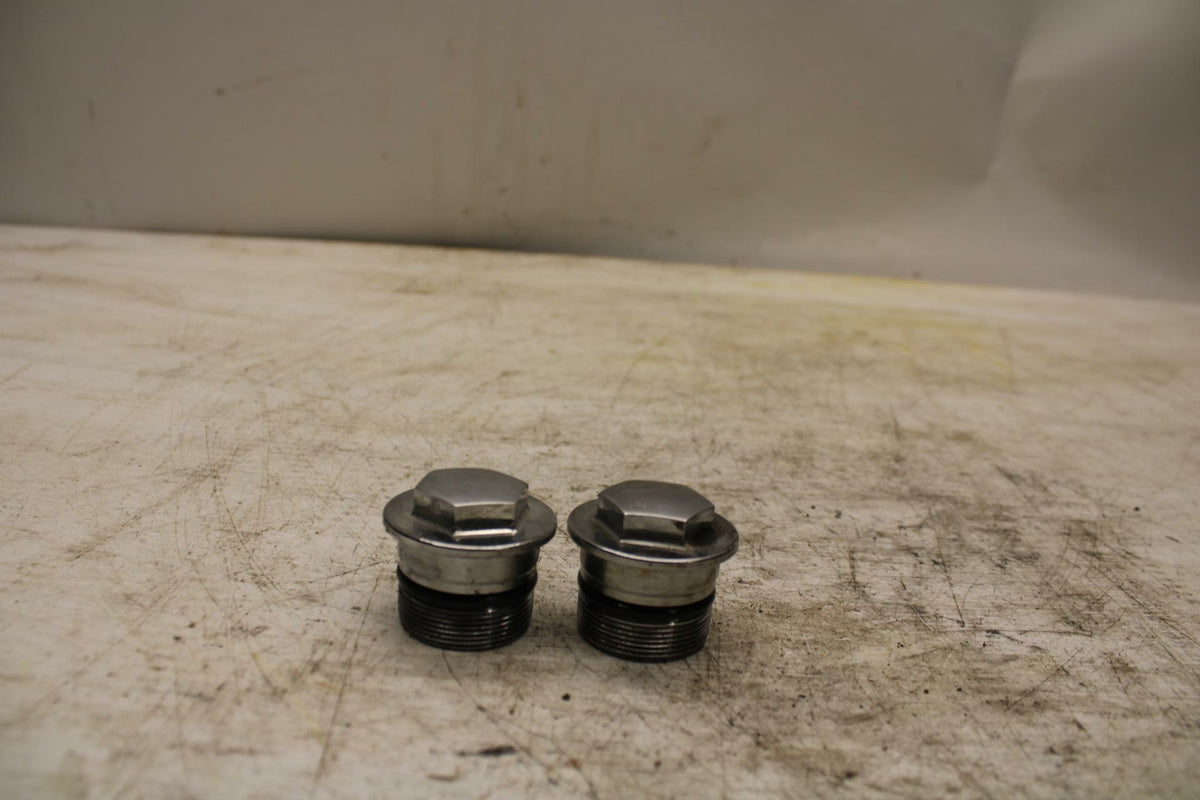 98-04 SUZUKI INTRUDER 1500 VL1500 UPPER FORK NUT COVER BB359